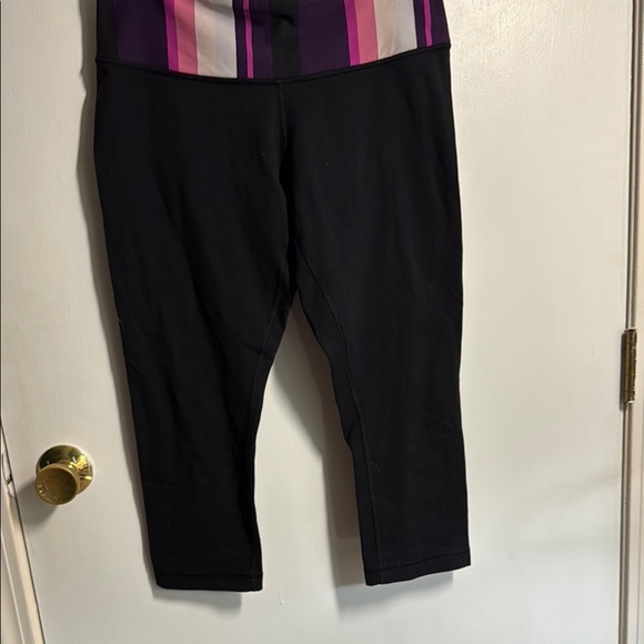 Lululemon Athletica Black Leggings Full-Length Streamlined - Picture 1 of 3